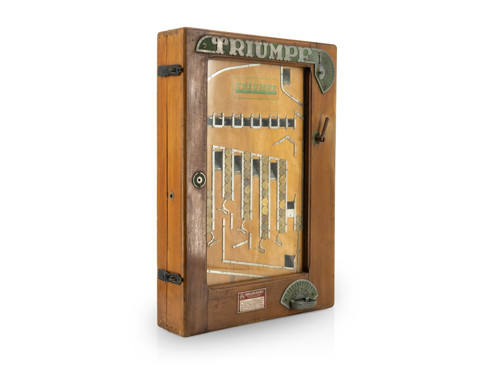 Finger-flip machine ‘Triumph of Skill’, Braunschweig, c. 1950 (1 of 9)