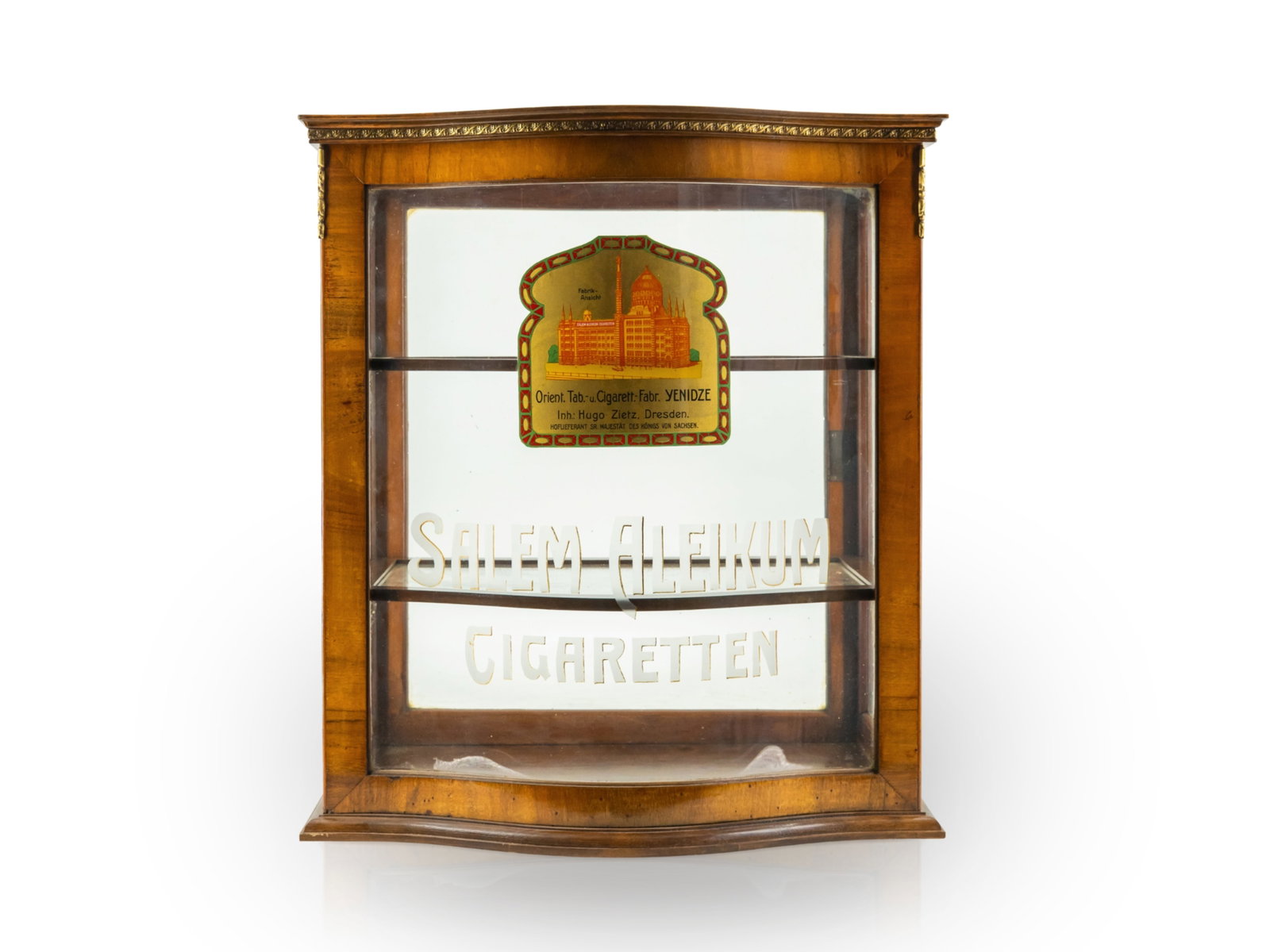 Display cabinet, Salem Aleikum cigarettes, Dresden, c. 1900 (1 of 9)