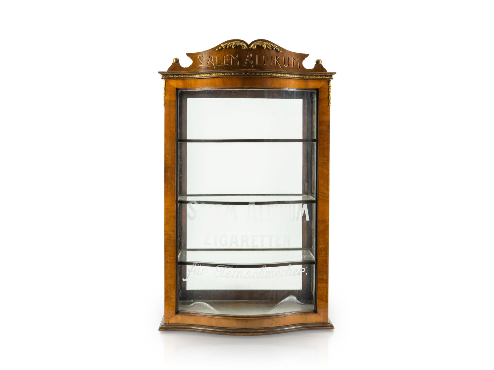 Display cabinet, Salem Aleikum cigarettes, ‘For connoisseurs’, Dresden, c. 1910 (1 of 9)