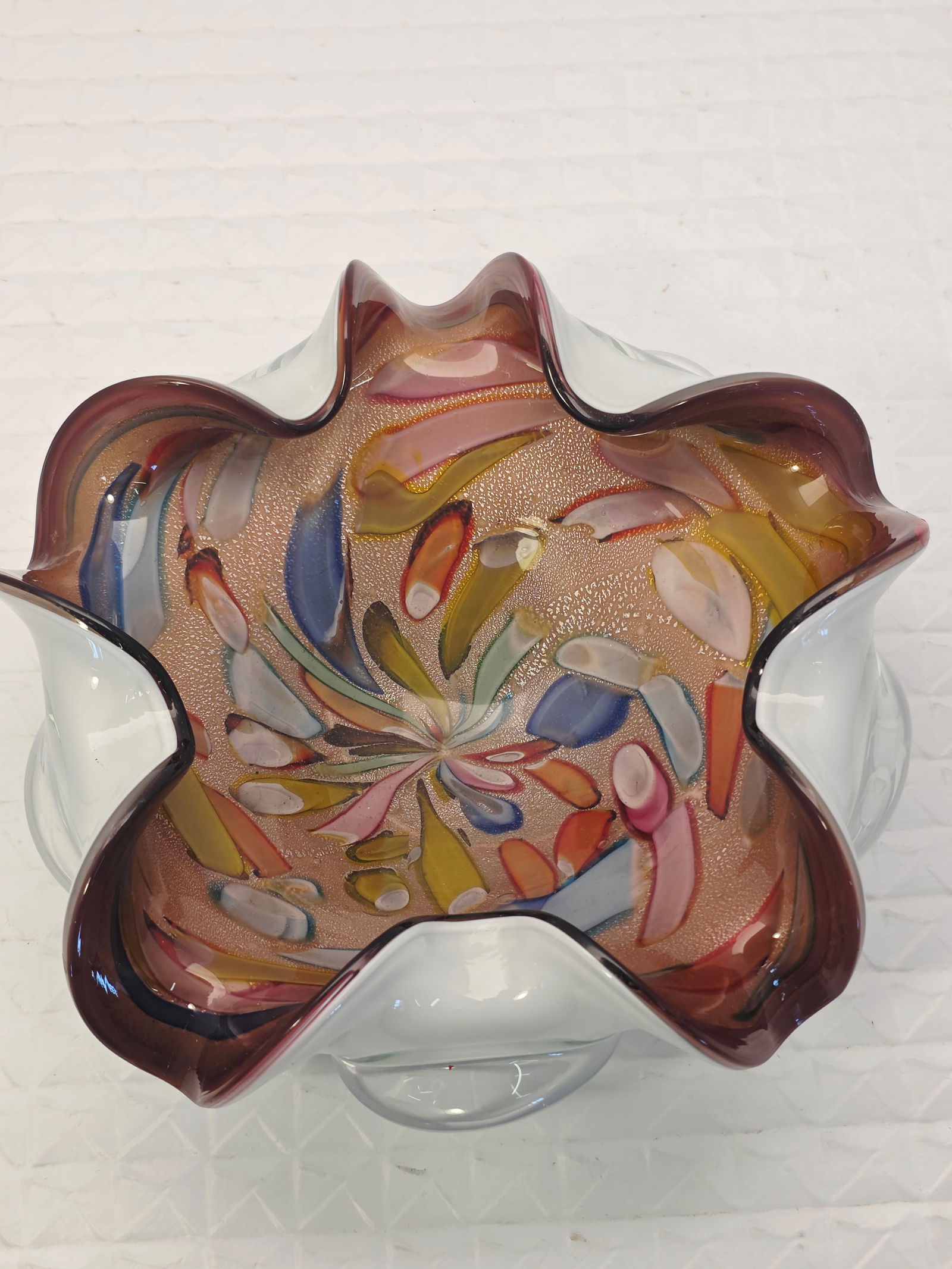 vintage Italian Murano glass ashtray or dish (1 of 8)