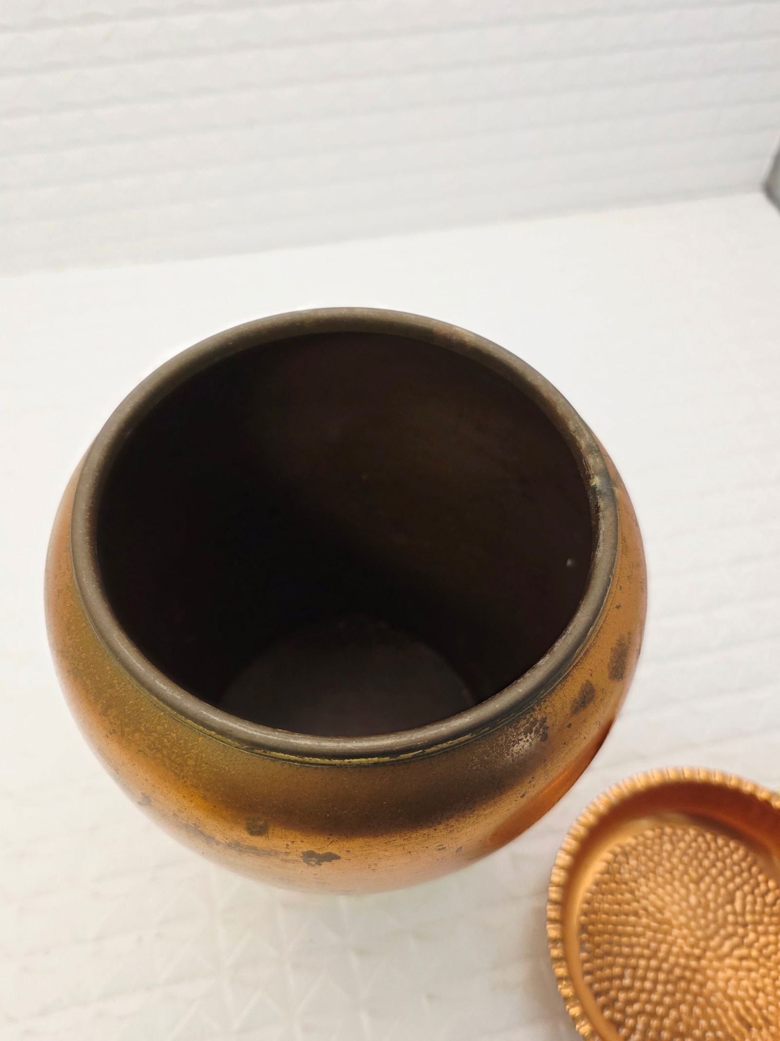 Vintage copper vase - 3