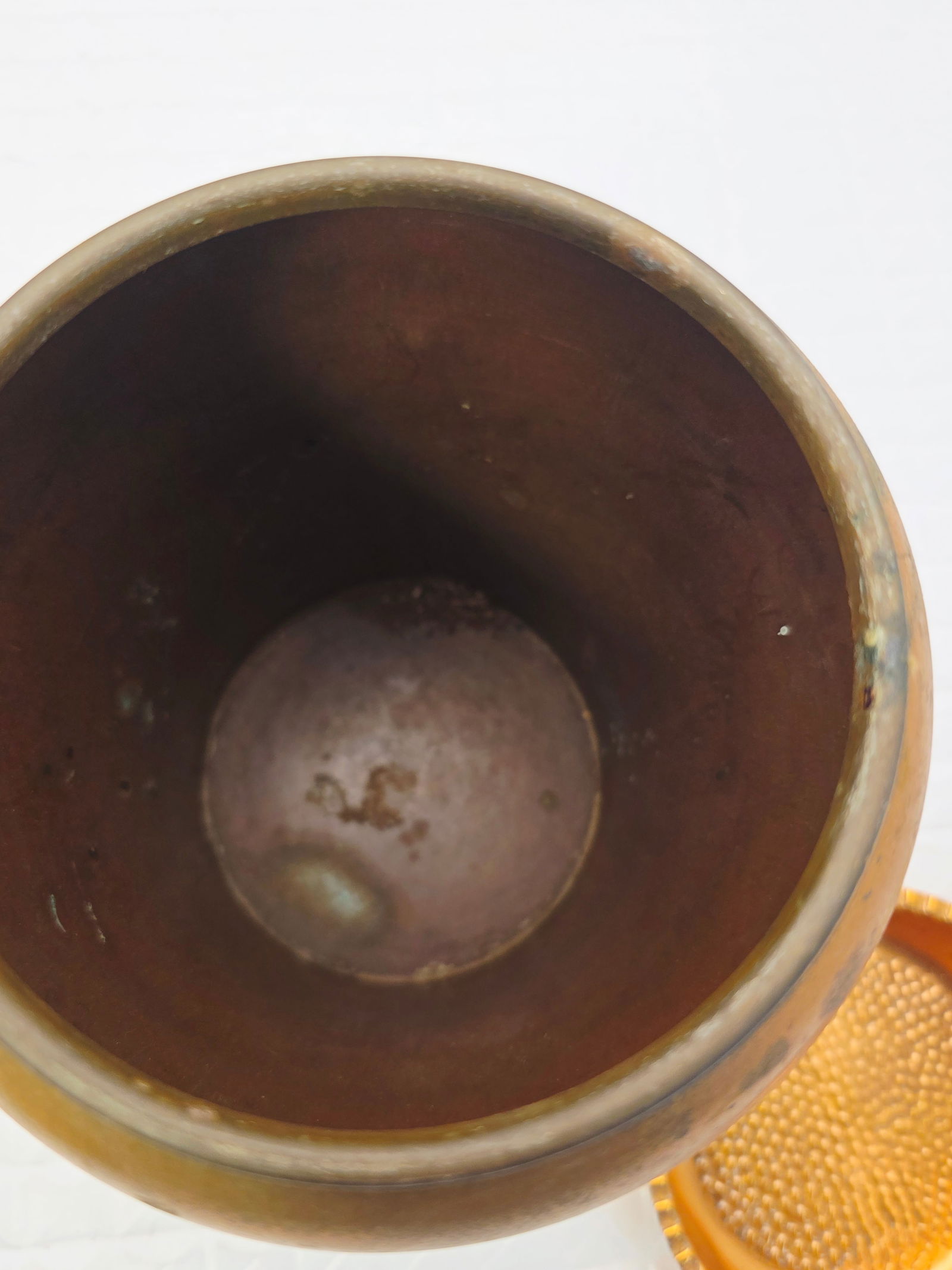 Vintage copper vase - 5