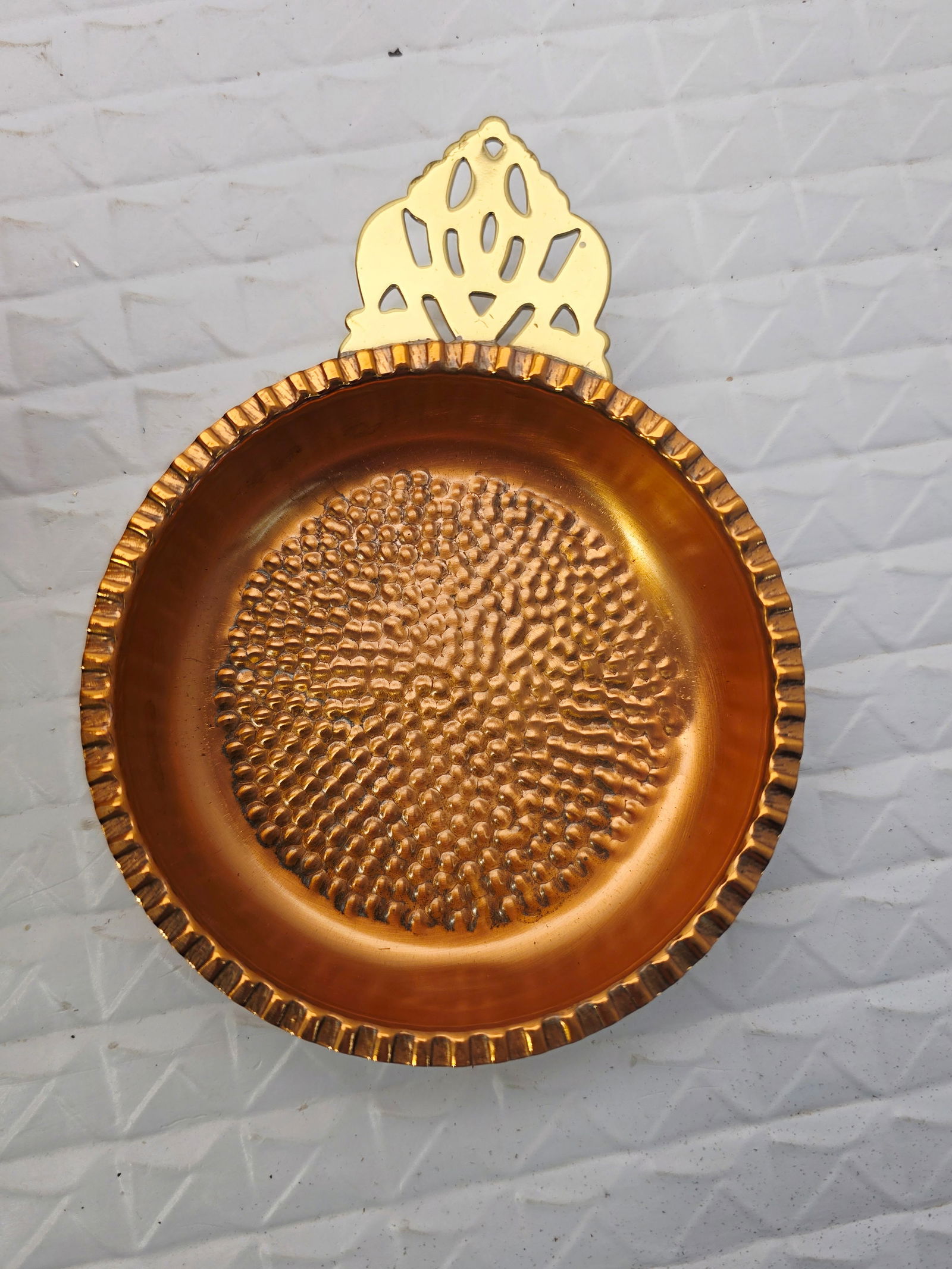 Vintage copper vase - 8