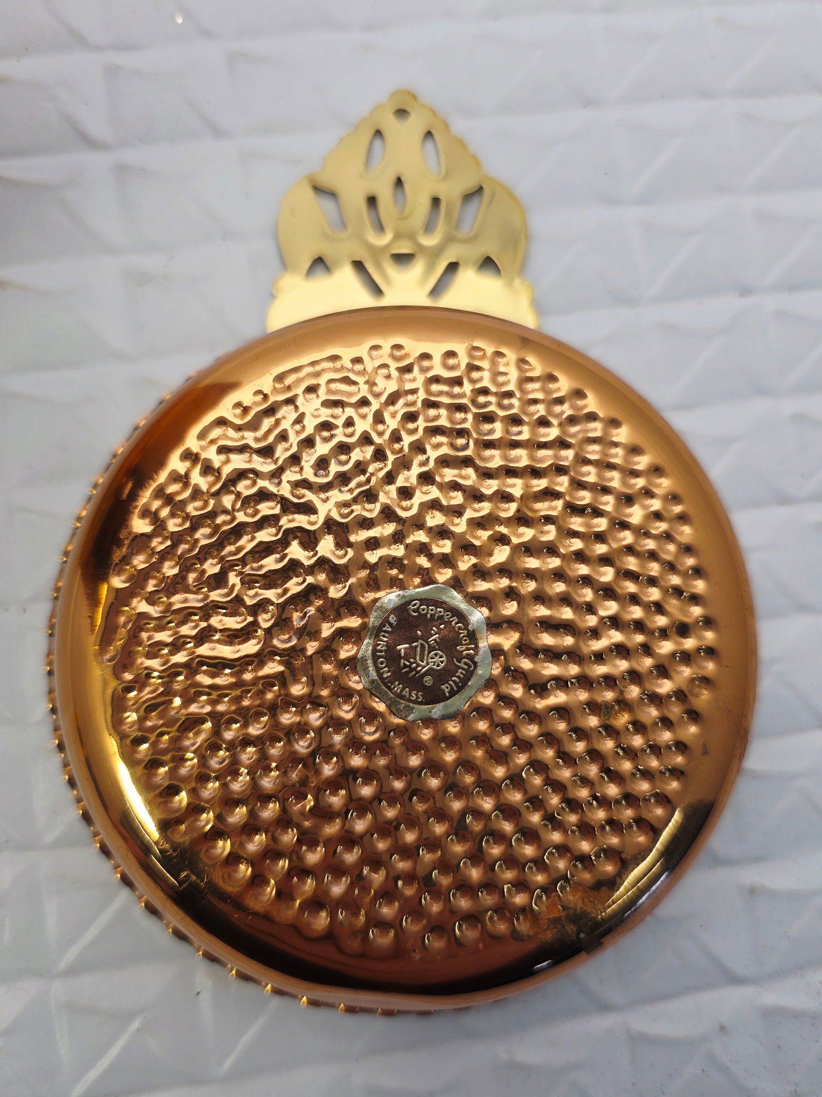 Vintage copper vase - 9