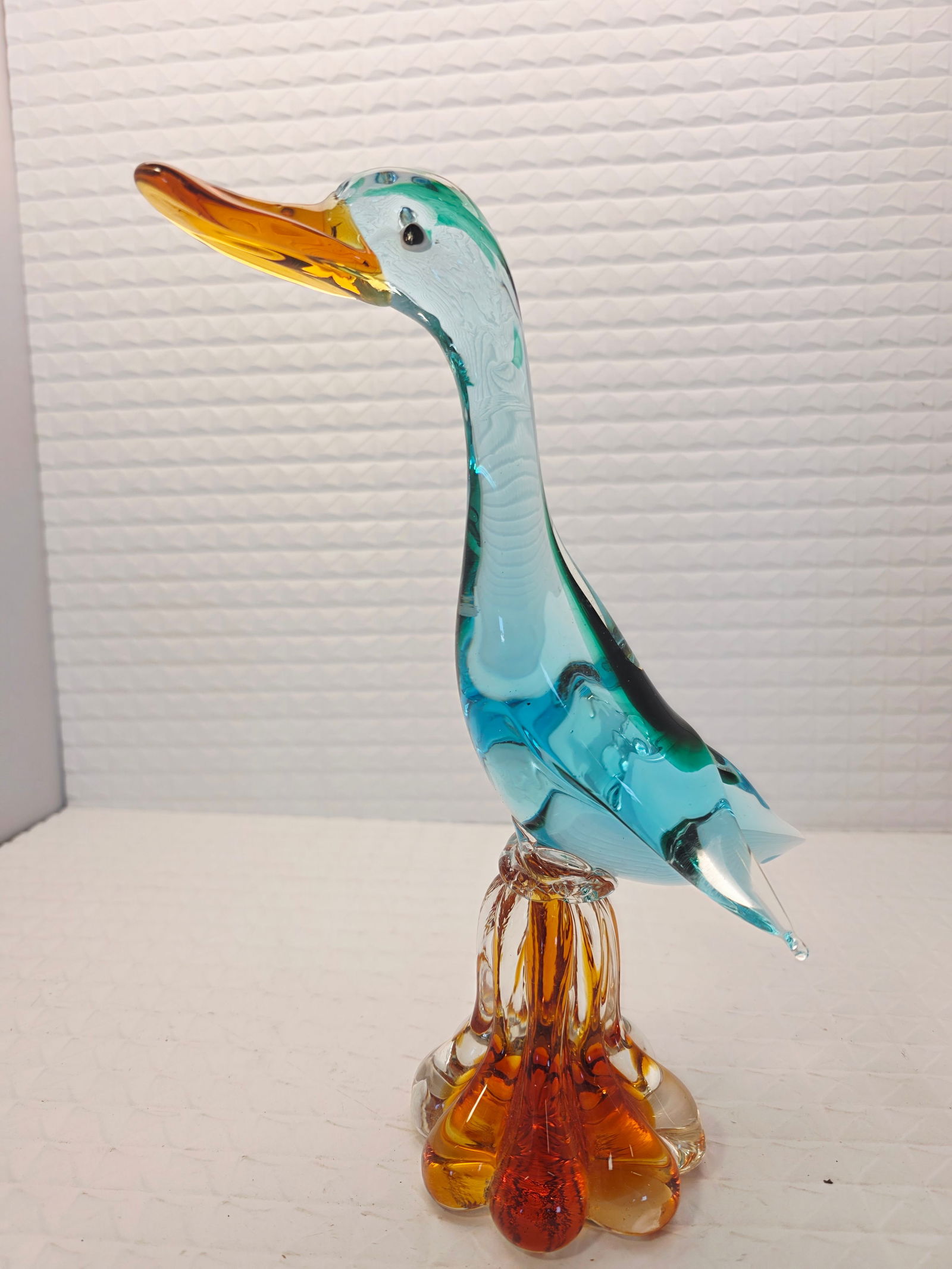 Murano art glass bird sculpture (1 of 7)