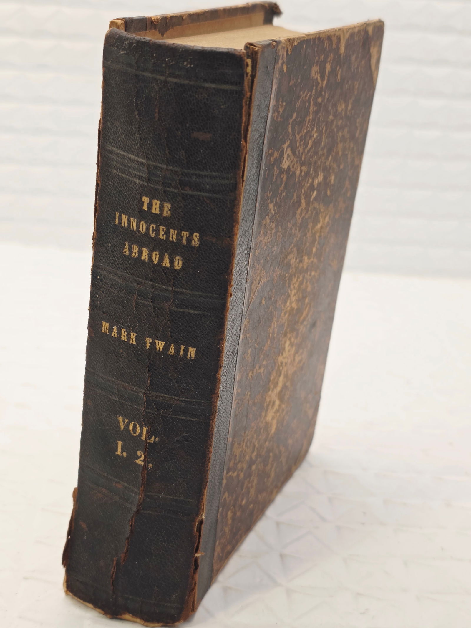 Antique book by Mart Twain, 1879 (1 of 8)