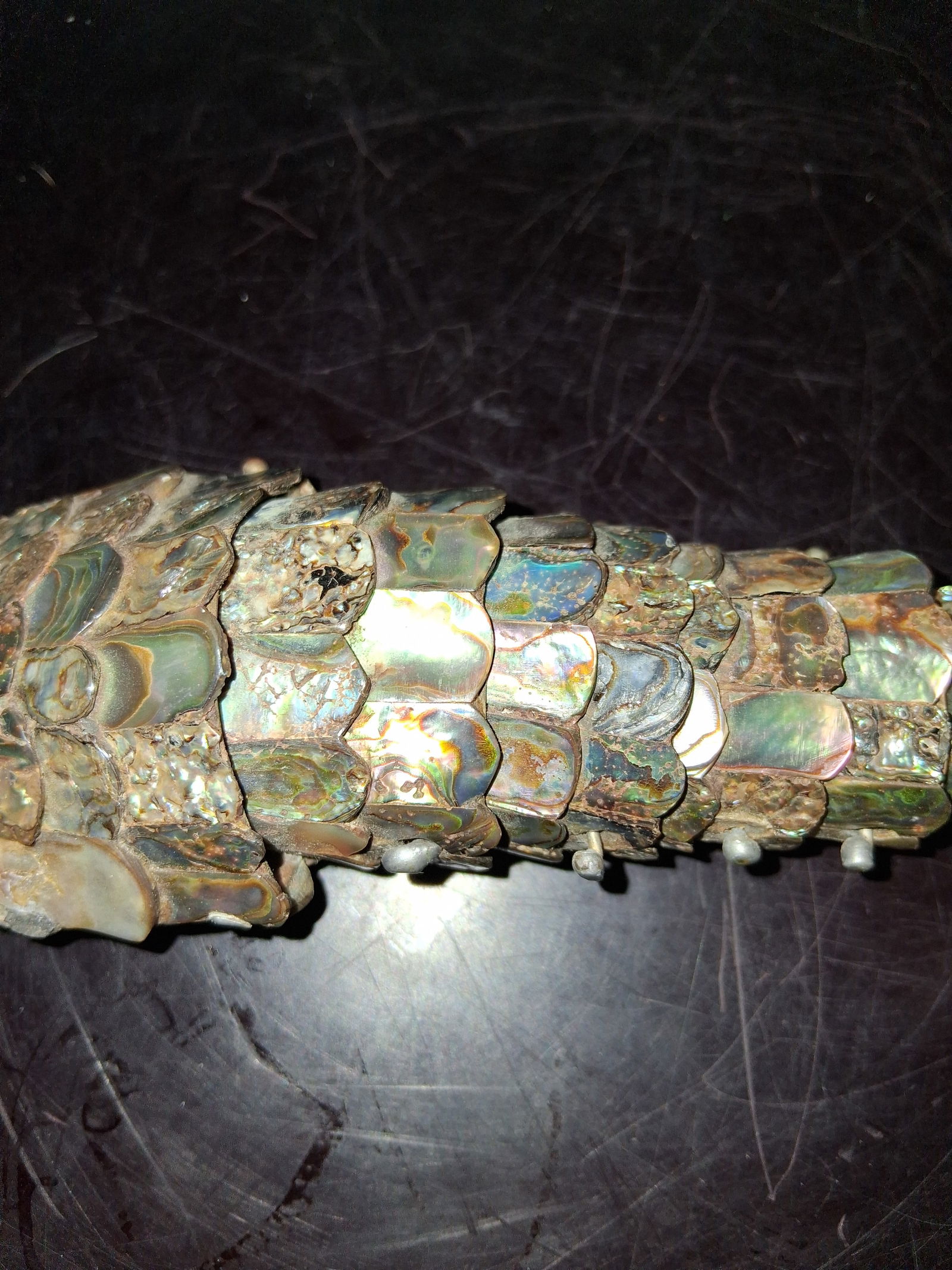 Mexican abalone shell fish bottle opener - 3