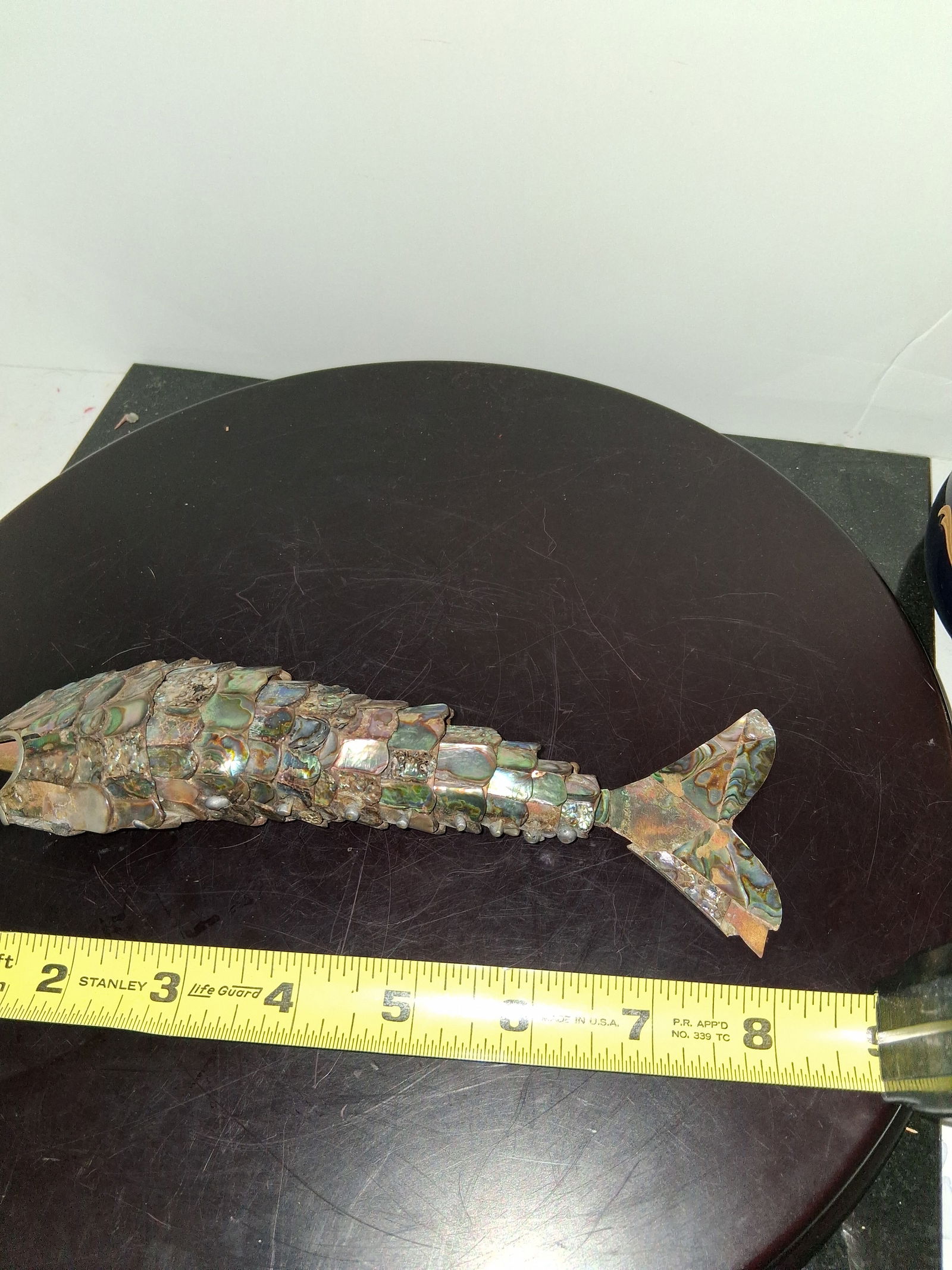 Mexican abalone shell fish bottle opener - 7