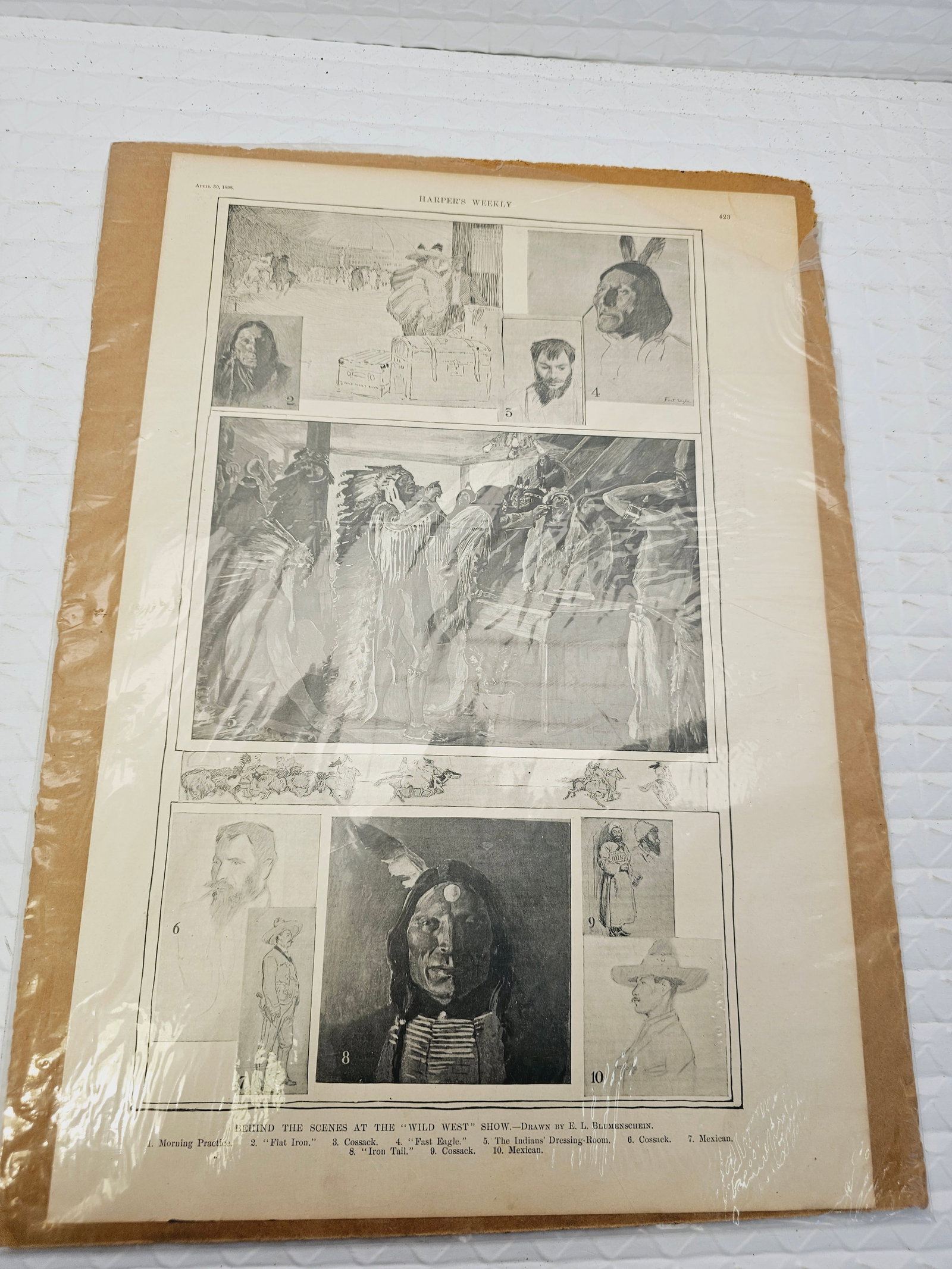 A Page from Harpers Weekly - 5