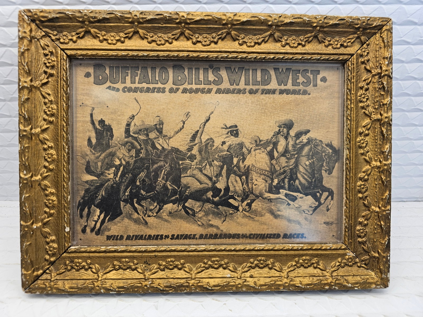 antique print for the Buffalo Bill show (1 of 6)