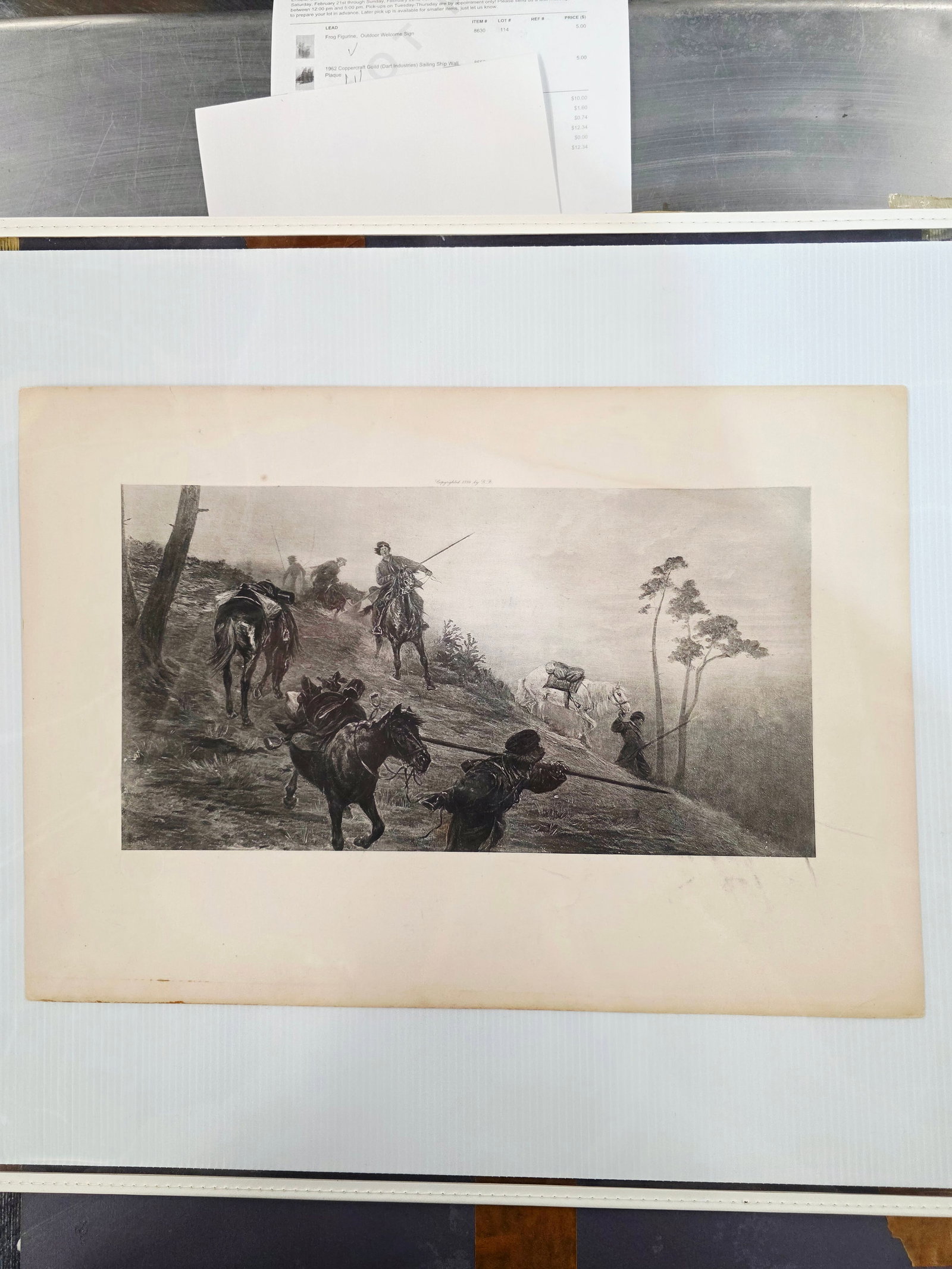 antique engraving by Theodore R. Davis (1 of 6)