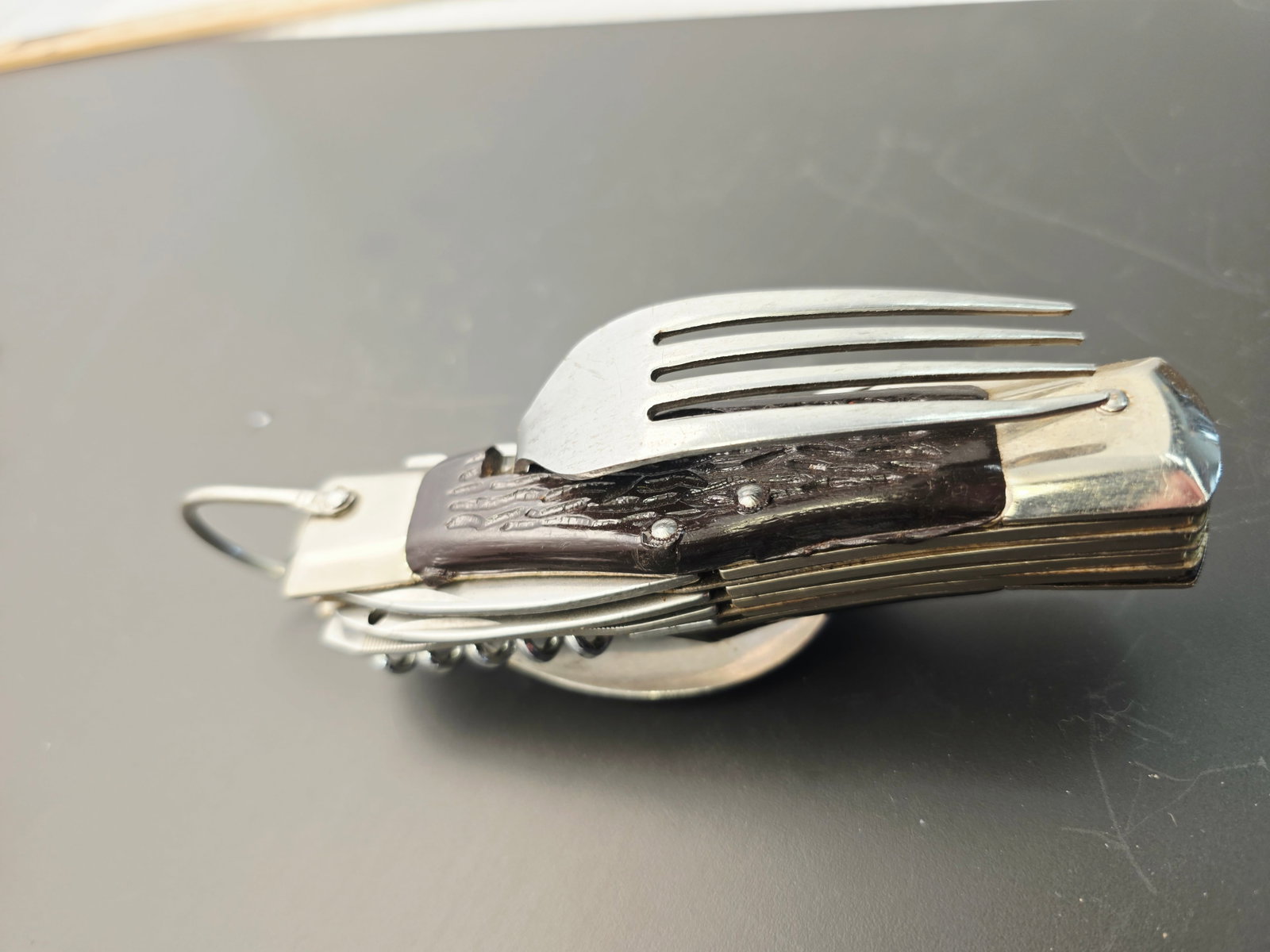 vintage Japan-made "hobo" camping multi-tool knife (1 of 6)