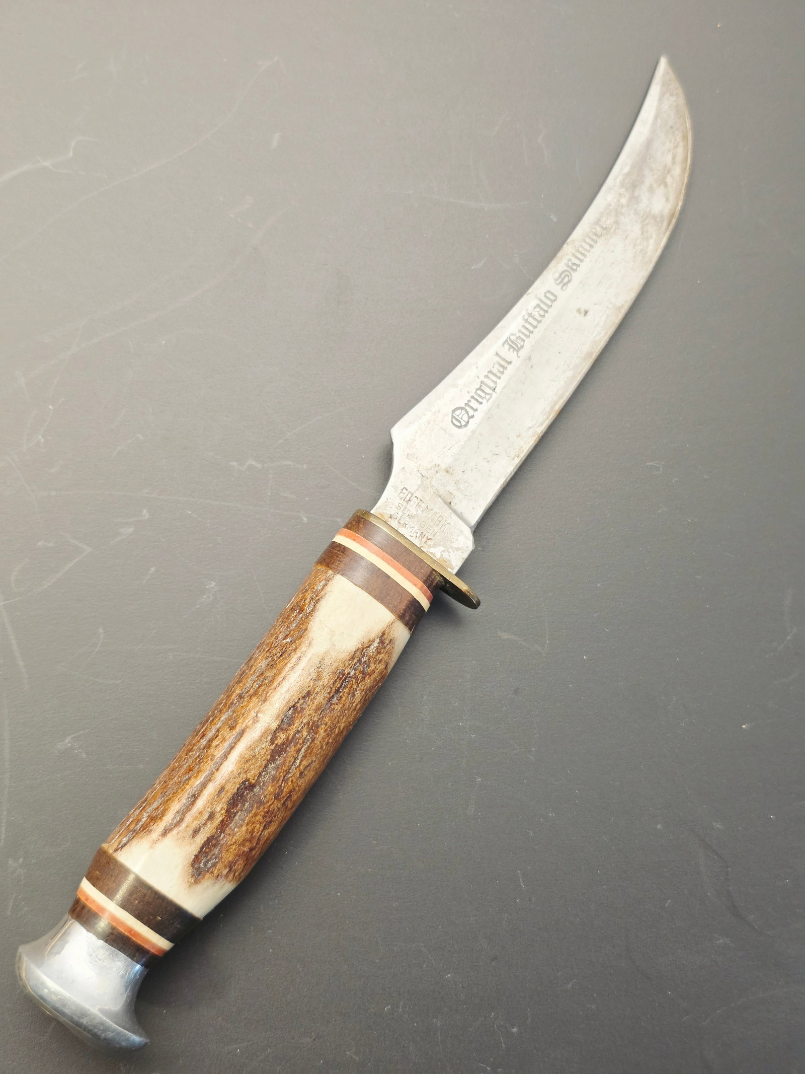 Solingen, Germany Original Buffalo Skinner Knife (1 of 9)