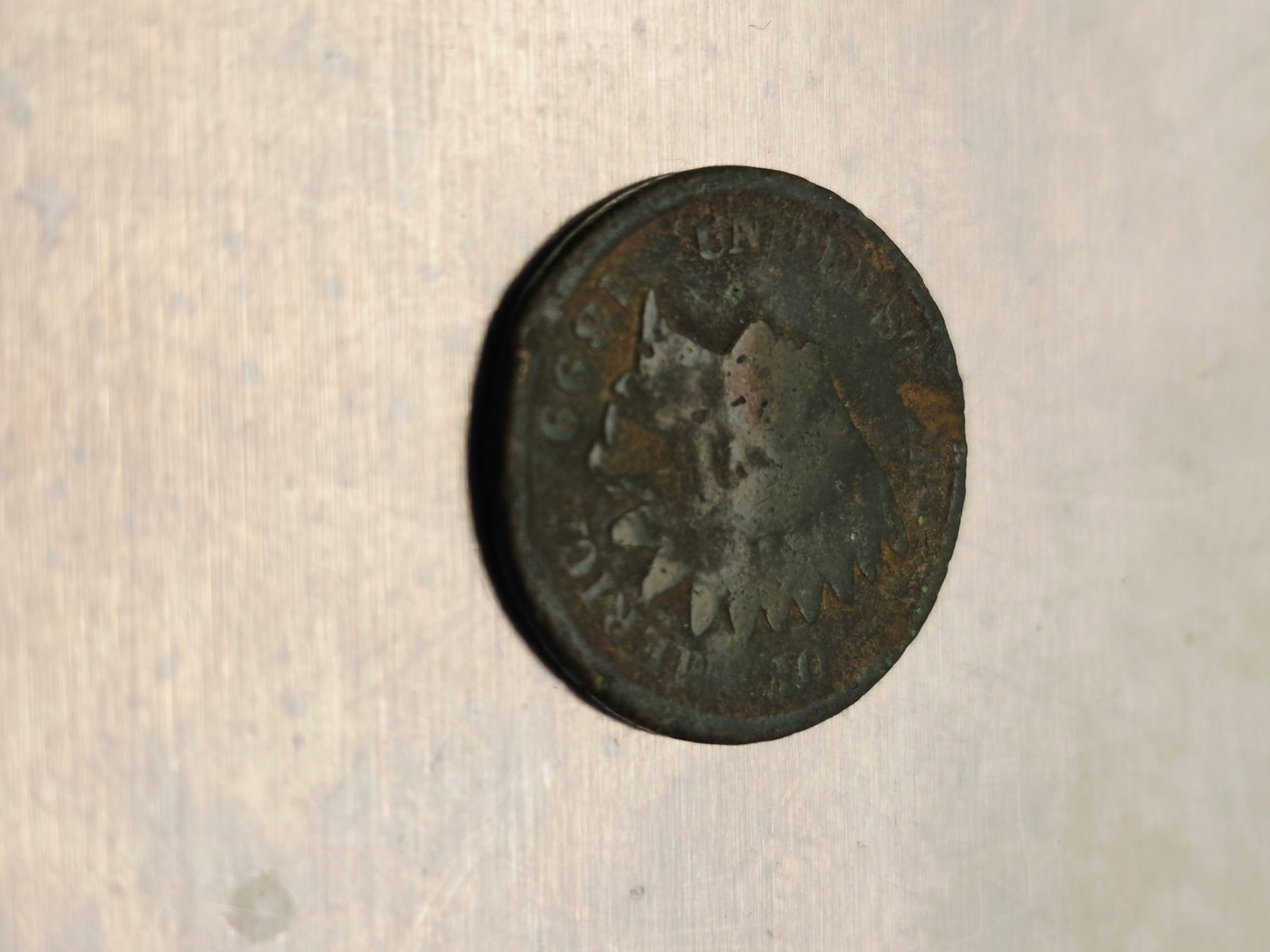 1899 Indian Head coin - 2