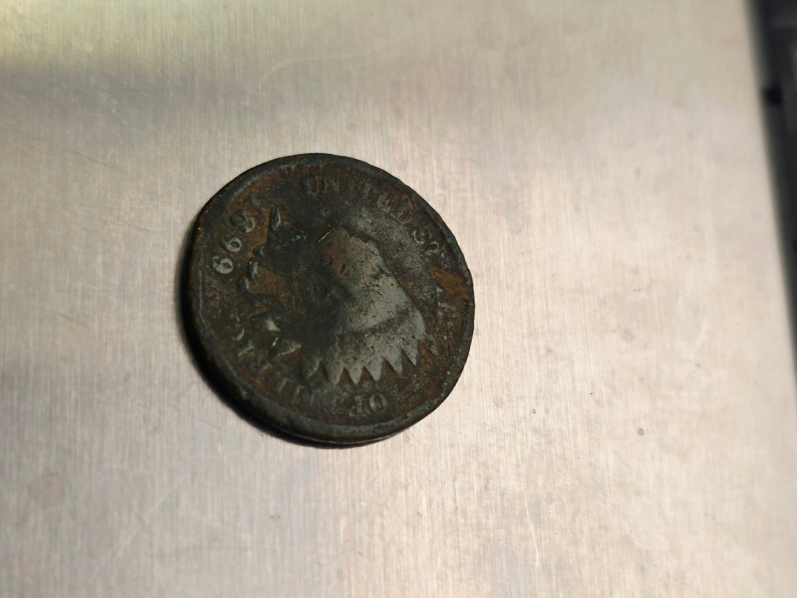 1899 Indian Head coin - 3