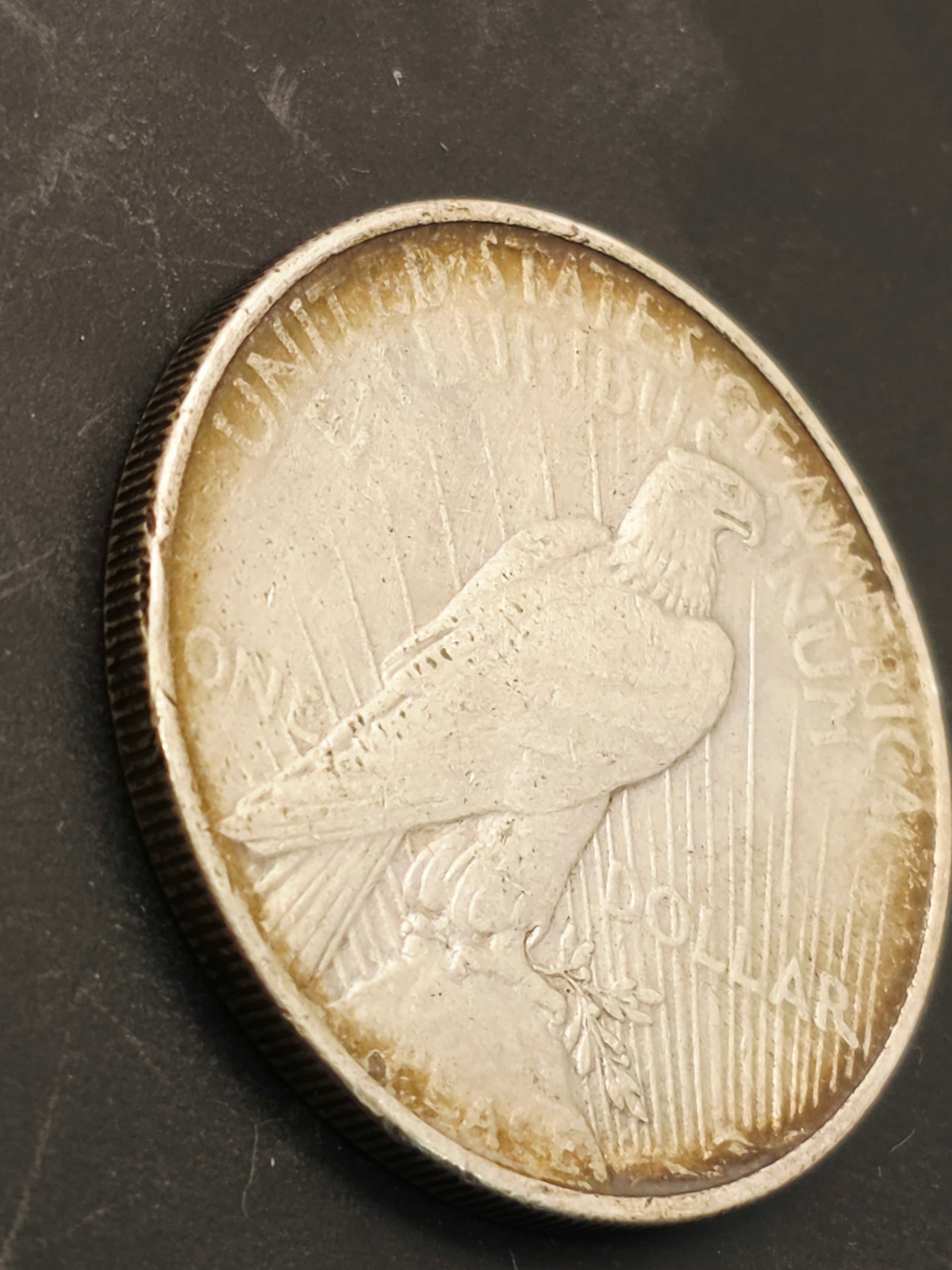 1924 Peace Silver Dollar - 6