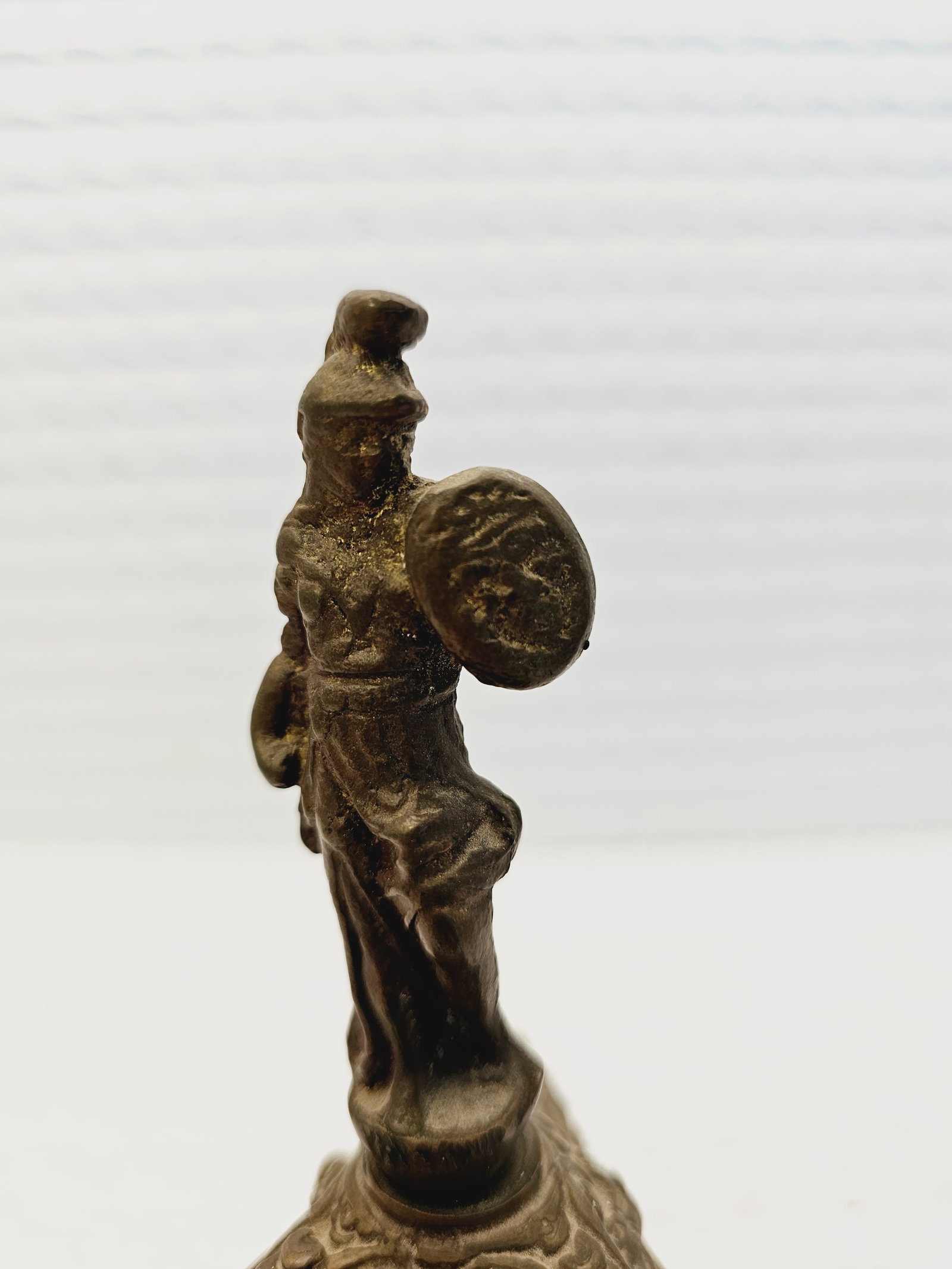 antique figural inkwell - 2