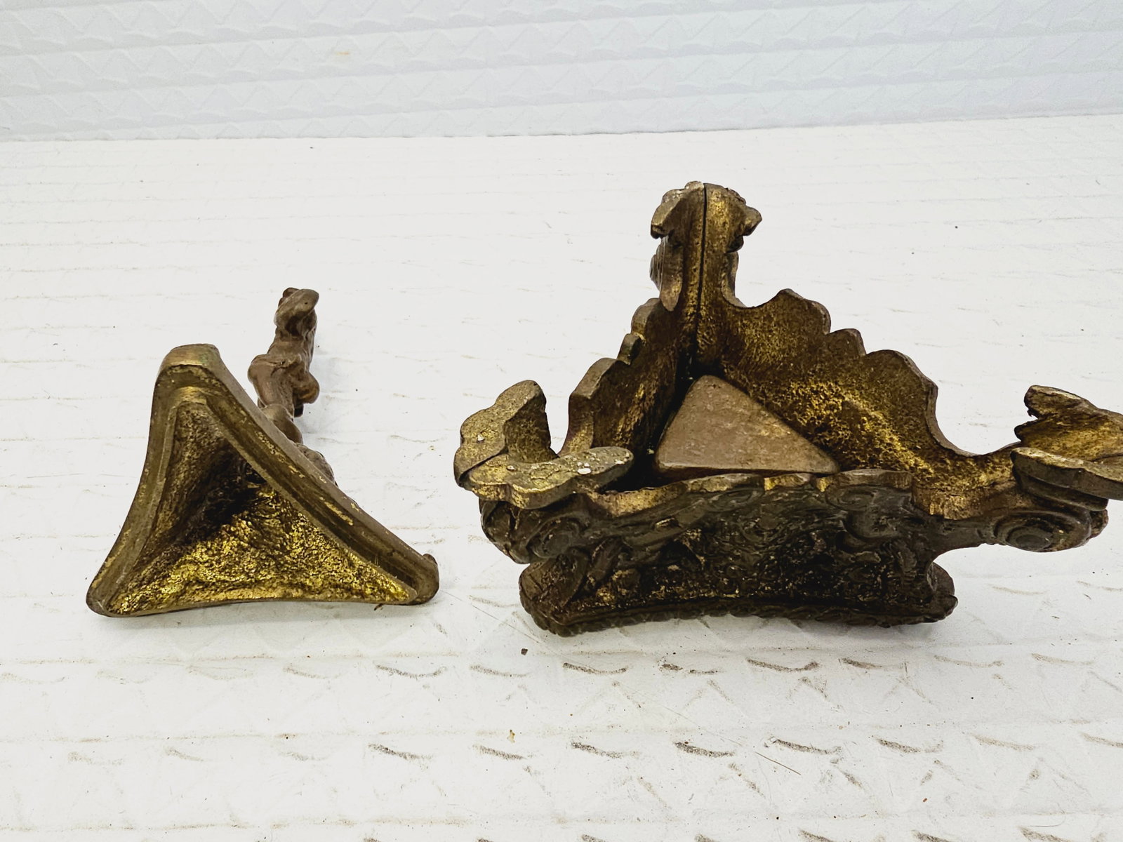 antique figural inkwell - 7