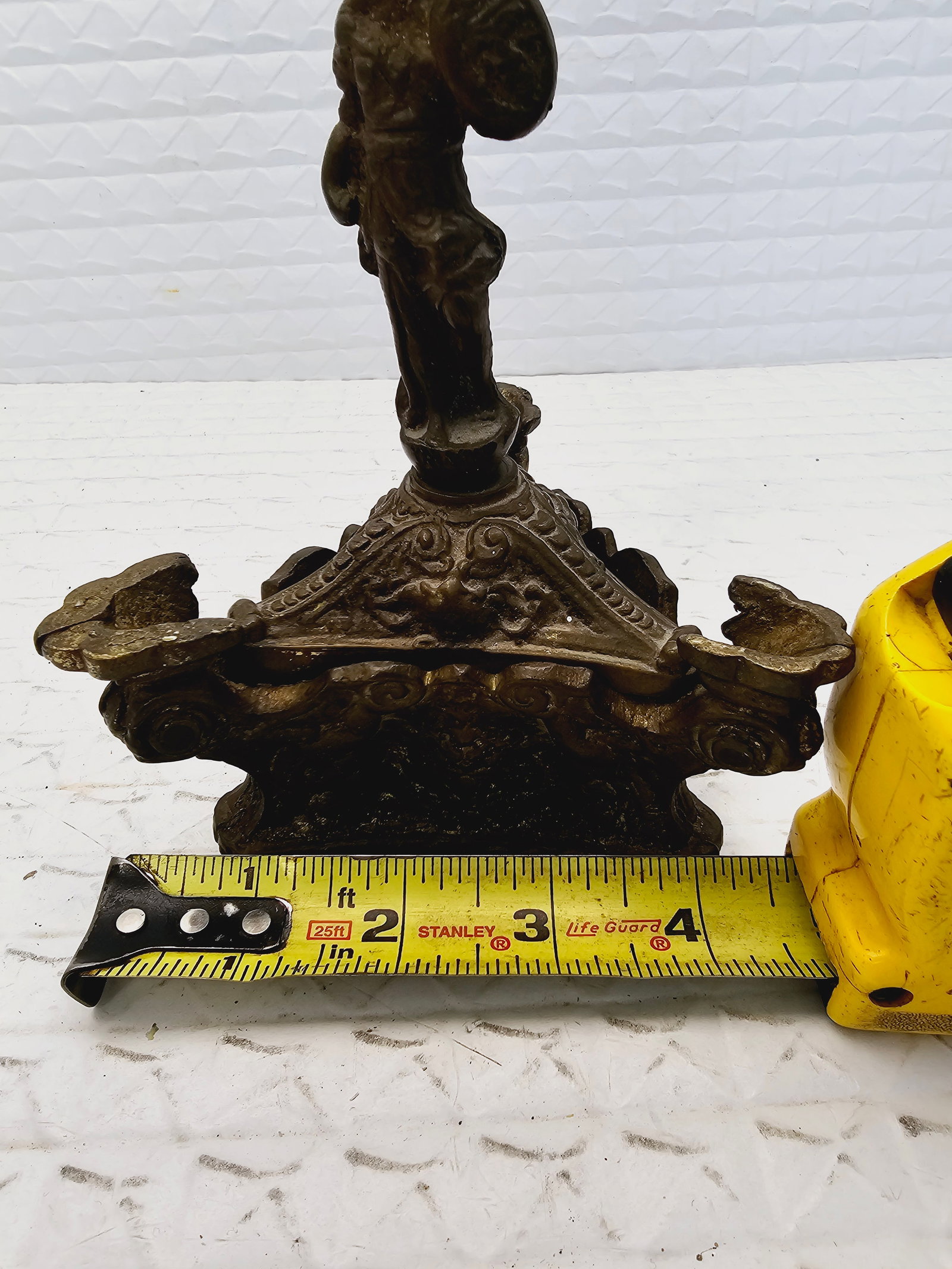 antique figural inkwell - 8