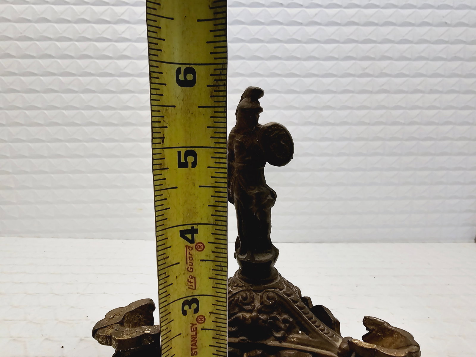 antique figural inkwell - 9