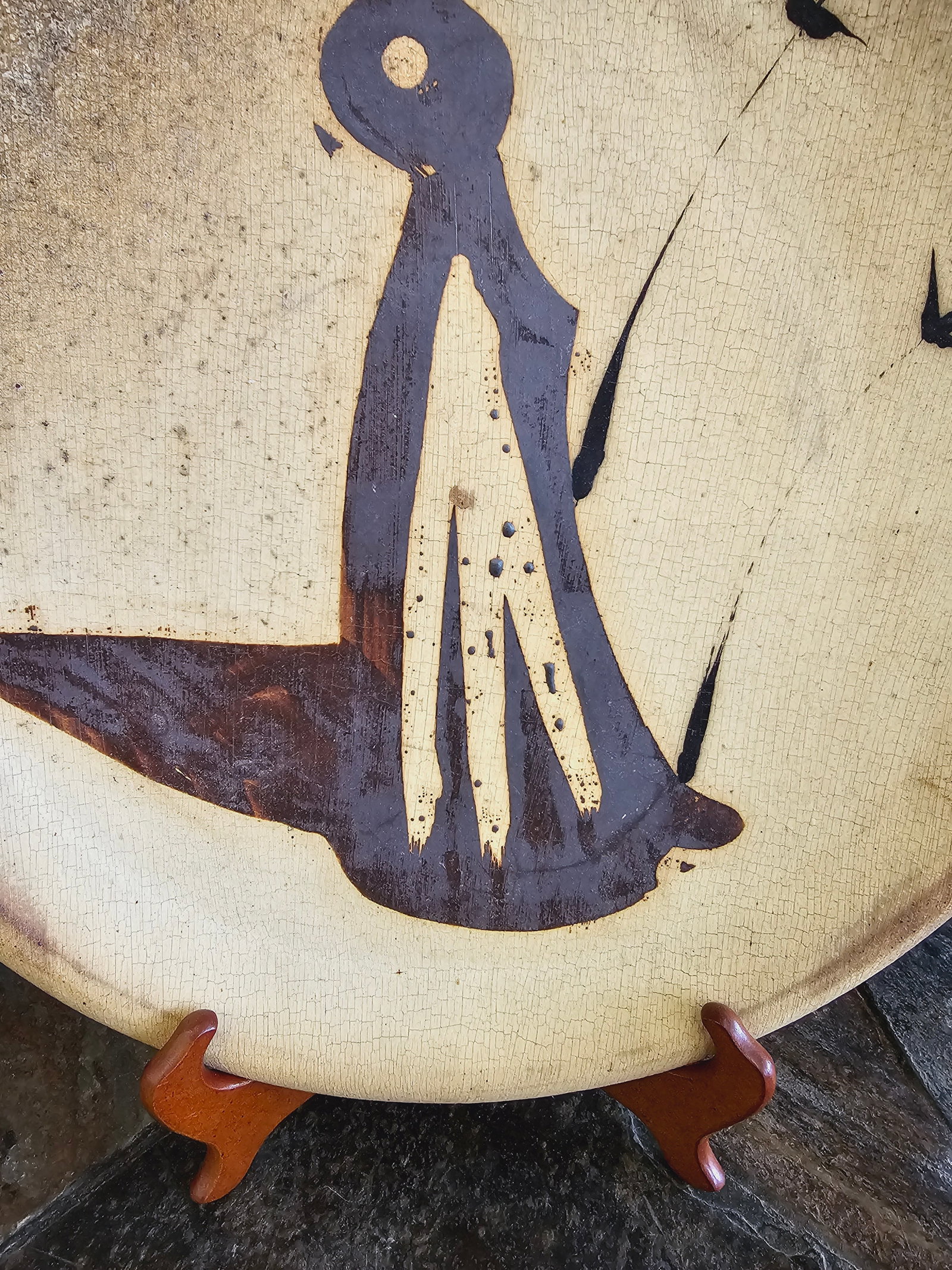 large native American style platter - 3