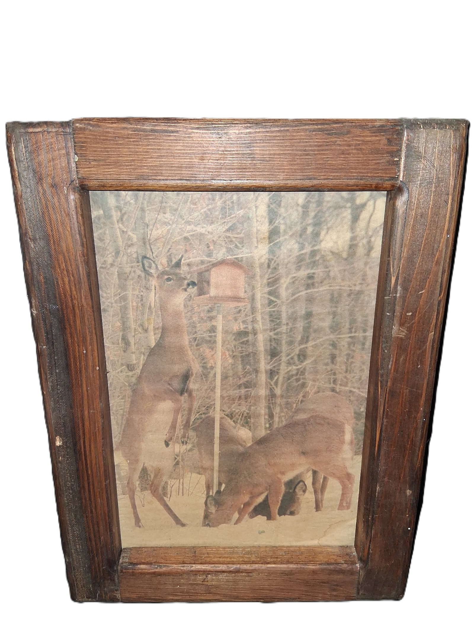 primitive folk art deer print (1 of 6)