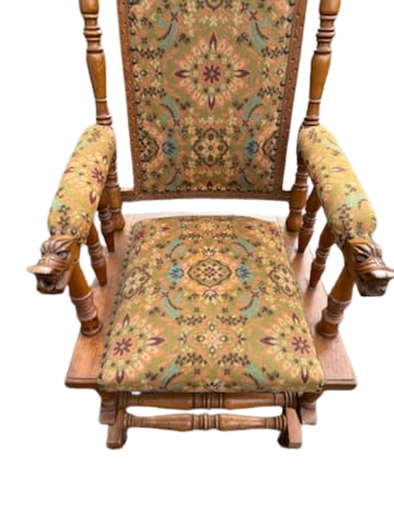 antique American Kennedy-style rocker (1 of 6)