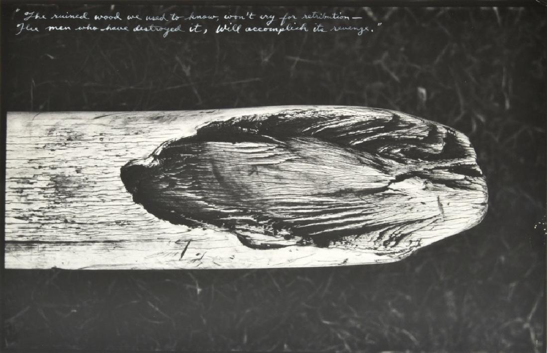 Peter Beard FROM THE ORIGINAL END-GAME Photo: Designer (Artist), Manufacture: Peter Beard (b. 1938) Markings: signed; 1962-3; printed in 1960 NYC Country of Origin, Materials: American; gelatin silver print Additional Information: Work is titled