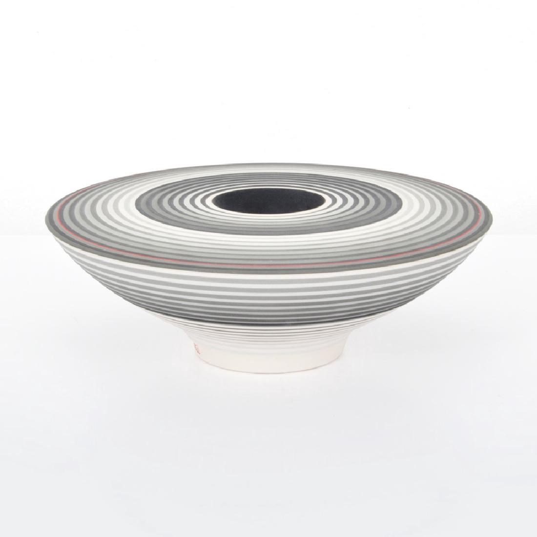 Fine Jin Eui Kim Vessel: Designer (Artist), Manufacture: Jin Eui Kim Markings: marking(s) Country of Origin, Materials: Korean; earthenware Additional Information: Provenance: Lot is from the collection of Philip Mulvey, Melb