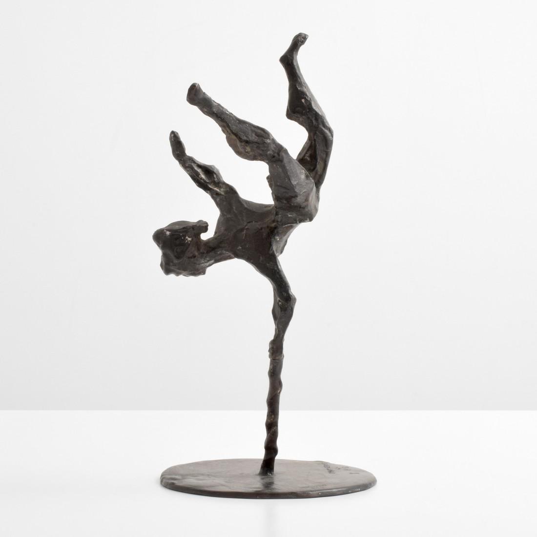 Chaim Gross Bronze Sculpture: Designer & Manufacturer: Chaim Gross (1904-1991) Markings: signed; artist's cipher; foundry stamp; ed. 1/6; 1962 Country of Origin & Materials: Austrian / American; bronze Additional Information: Work