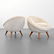 Pair of Jean Royere GRAND OEUF (EGG) Lounge Chairs - 3