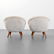 Pair of Jean Royere GRAND OEUF (EGG) Lounge Chairs - 7