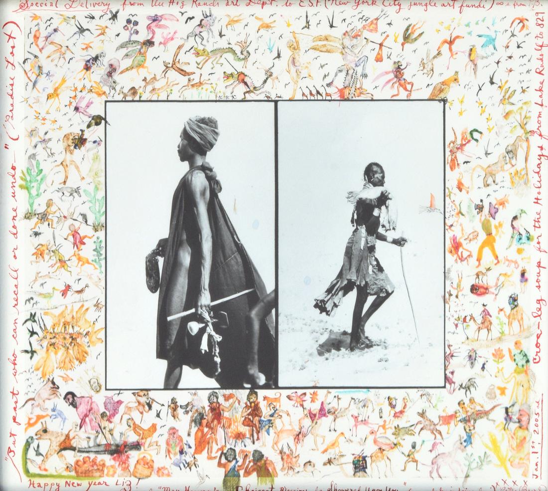 Peter Beard Photograph, Signed: Designer (Artist) & Manufacturer: Peter Hill Beard (b. 1938) Markings: signed, marking(s) Country of Origin & Materials: American; Iris print on handmade paper Additional Information: Work is titled