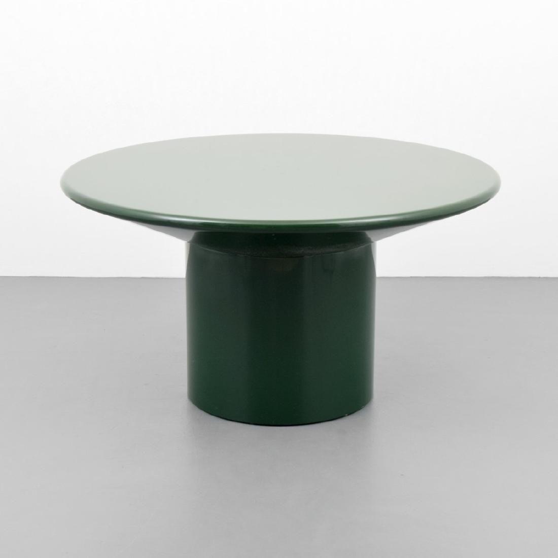 Karl Springer Dining Table: Designer/Artist & Manufacturer: Karl Springer; Karl Springer Ltd. Markings: no marking(s) apparent Country of Origin & Materials: USA; lacquered wood Additional Information: Provenance: Palm Beach, Fl