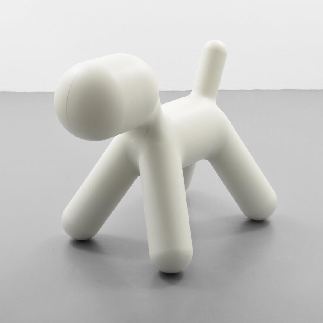Large Eero Aarnio PUPPY Chair/Toy: Designer/Artist & Manufacturer: Eero Aarnio; Magis Markings: Eero Aarnio/Magis imprint Country of Origin & Materials: Italy; rotational-molded polyethylene Additional Information: Sculpture is from th