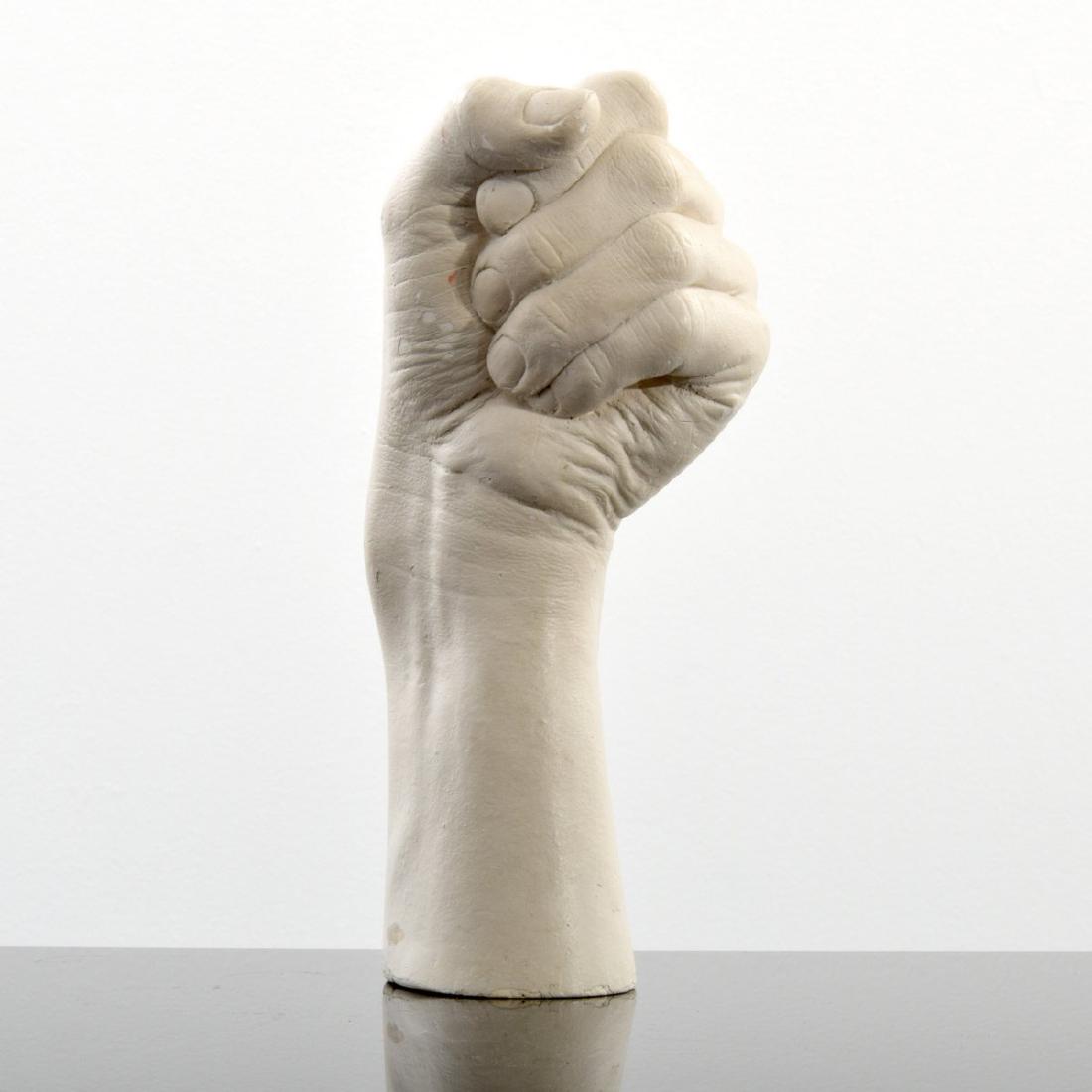 Richard Etts Sculptural Candleholder: Designer/Artist & Manufacturer: Richard Etts (b. 1945) Markings: signed; 1976 Country of Origin & Materials: American; cast plaster Additional Information: Fine Art, Photography and Works on Paper Dim