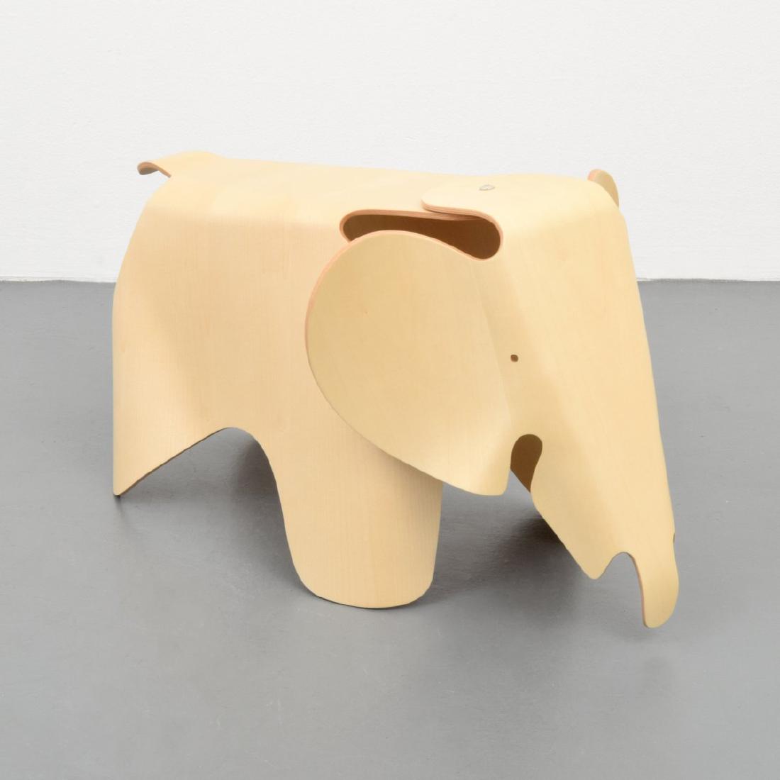 Charles & Ray Eames Elephant, Anniversary Edition: Designer/Artist & Manufacturer: Charles & Ray Eames; Vitra Markings: Charles & Ray Eames/Vitra plaque, marking(s); ed. 558/1000, 2007 Country of Origin & Materials: Germany, molded plywood with natura