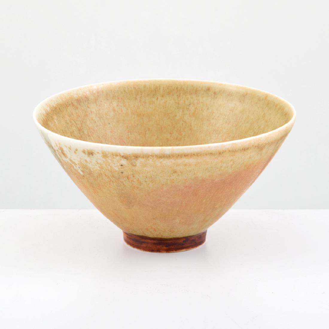 Liisa Hallamaa-Larsen Bowl/Cup: Designer/Artist & Manufacturer: Liisa Hallamaa-Larsen; Arabia Markings: signed Country of Origin & Materials: Finland; ceramic Additional Information: Several photos depict this lot alongside two othe