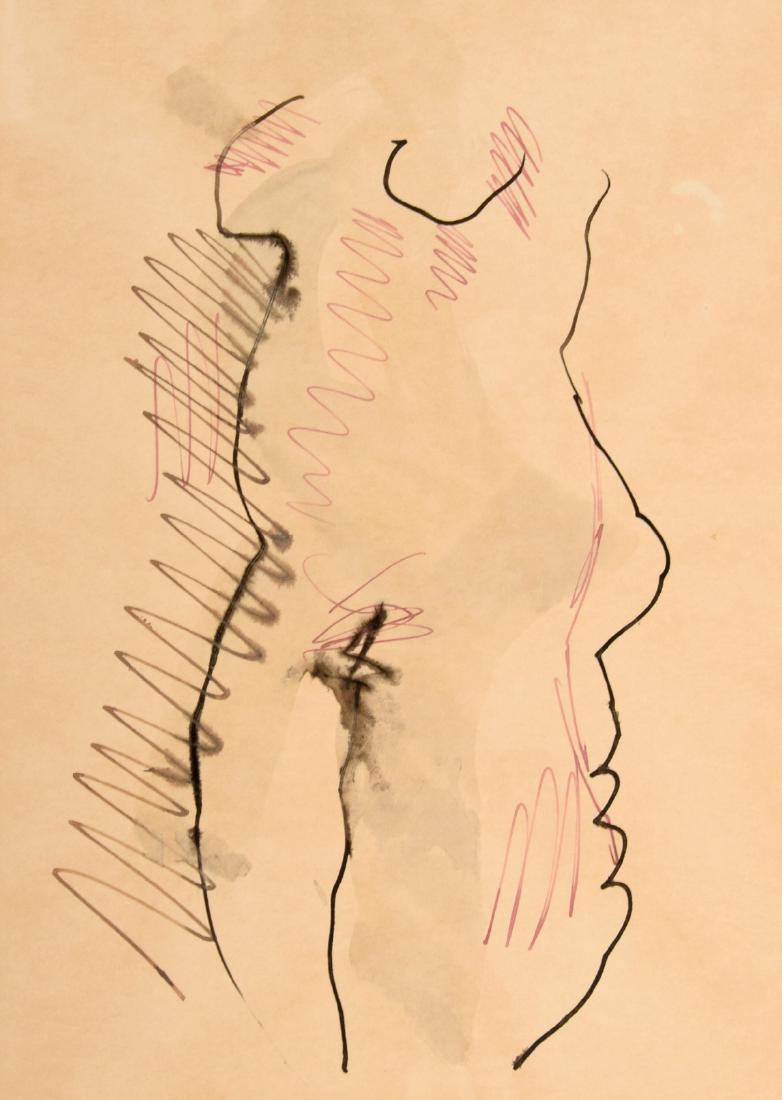 Dan Basen Drawing: Designer/Artist & Manufacturer: Dan Basen (1939-1970) Markings: no marking(s) apparent Country of Origin & Materials: American; paper Additional Information: Provenance: Dan Basen | Private Collection