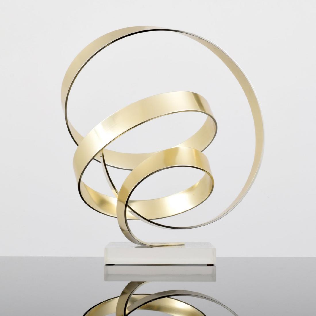 Dan Murphy Sculpture: Designer/Artist; Manufacturer: Dan Murphy Markings: signed; 1979 Country of Origin & Materials: USA; metal, Lucite (or acrylic) Additional Information: 20th Century Design Dimensions(H,W,D): 15"h, 1