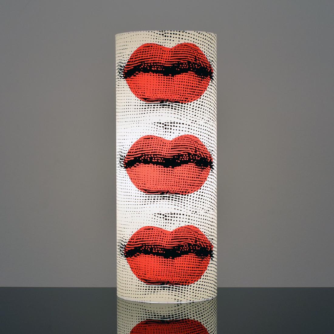 Barnaba Fornasetti Table Lamp: Designer/Artist; Manufacturer: Barnaba Fornasetti; Antonangeli Illuminazione Markings: Fornasetti imprint, Antonangeli Illuminazione imprint, made in Italy, marking(s) Country of Origin & Materials: I