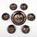 John Glick Pasta Set, 7 Pieces