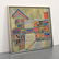 Abstract Mixed Media Painting, Signed - 2
