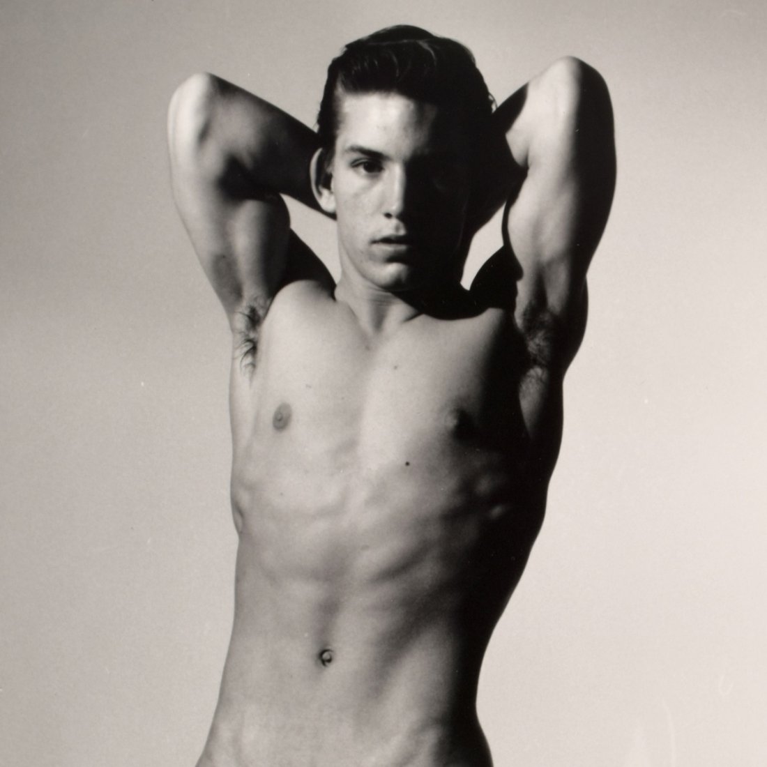 Nude Joe Dallesandro Photo, Bruce Bellas Archives: Designer/Artist; Manufacturer: Bruce Bellas (1909-1974), aka Bruce of Los Angeles Markings: No marking(s) apparent. Some lots in this auction have various handwritten notations on the photos/packagin