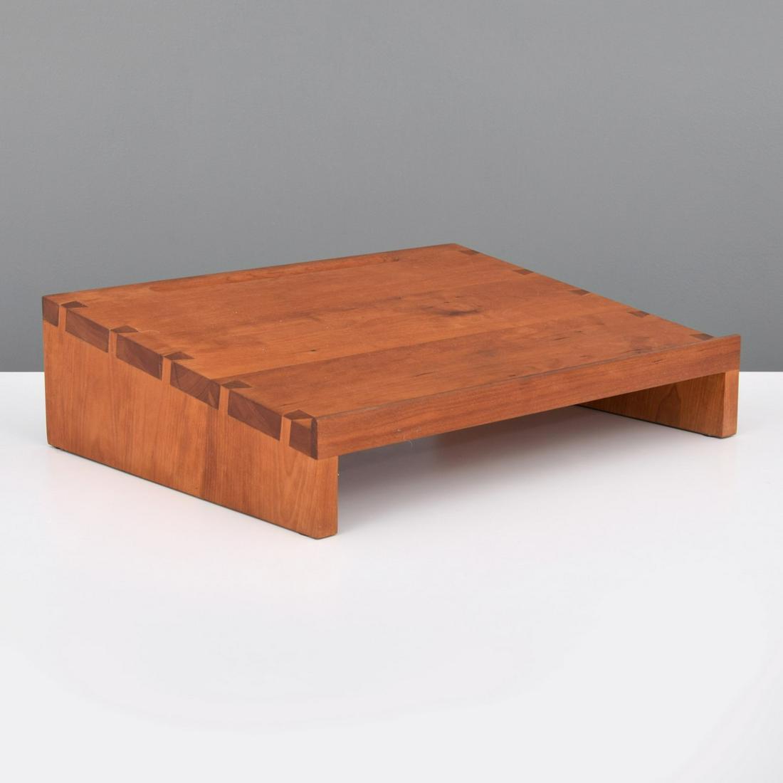 Thomas Moser Lectern: Designer/Artist; Manufacturer: Thomas Moser; Thomas Moser Cabinetmakers Markings/Notes: no marking(s) apparent Country of Origin & Materials: USA; cherry Additional Information: Provenance: Consignor