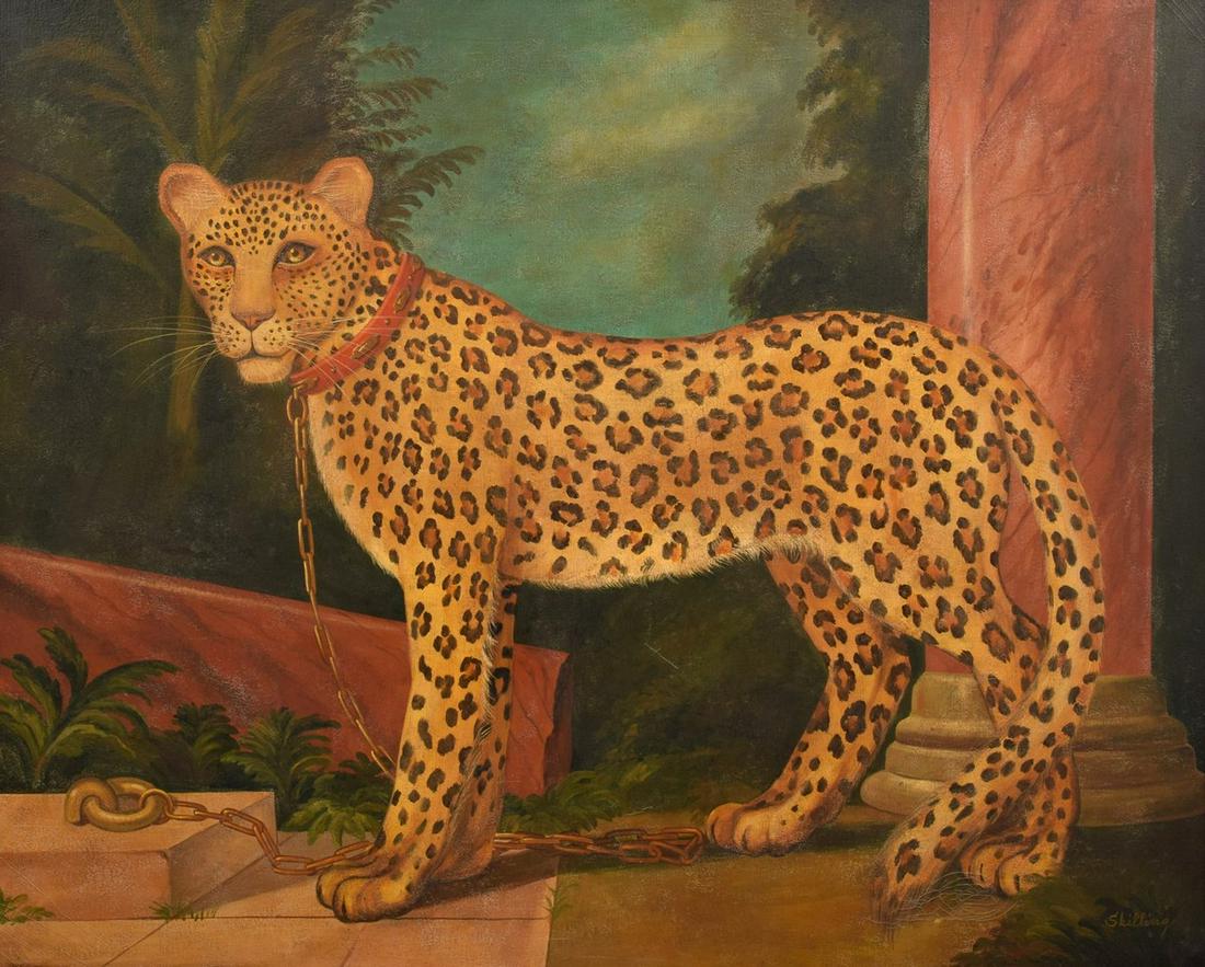 Large William Skilling Painting: Designer/Artist; Manufacturer: William Skilling (b. 1940) Markings/Notes: signed Country of Origin & Materials: British/American; canvas Additional Information: Fine Art, Photography and Works on Pape