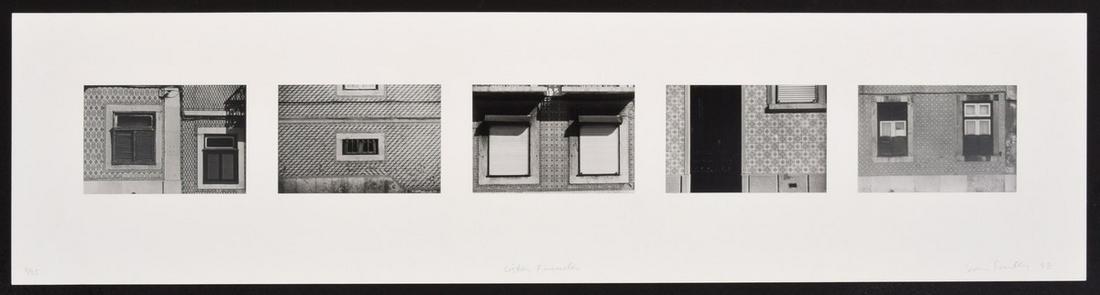 Sean Scully "Lisbon Facades" Suite, Signed Edition: Designer/Artist; Manufacturer: Sean Scully (b. 1945) Markings/Notes: signed; ed. 8/25; 1998 Country of Origin & Materials: Irish/American; gelatin silver print Additional Information: The "Lisbon Faca