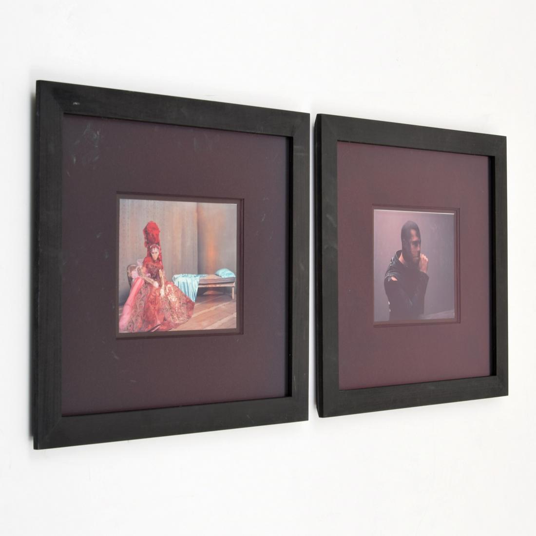 2 Steven Klein Photos: Madonna & Brad Pitt, Signed: Designer & Manufacturer: Steven Klein (b. 1965) Markings/Notes: signed (both), marking(s); ed. 1/1 (both); 2002 (Madonna), 2004 (Brad Pitt) Country of Origin & Materials: American; Polaroid photograph