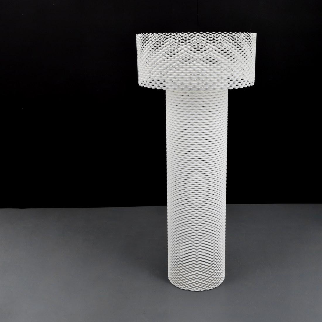 Form Us With Love "Lace Metal Lamp" Floor Lamp: Designer/Artist; Manufacturer: Form Us With Love for Cappellini Markings/Notes: no marking(s) apparent; 2012 Country of Origin & Materials: Italy; metal mesh Additional Information: Video preview avai