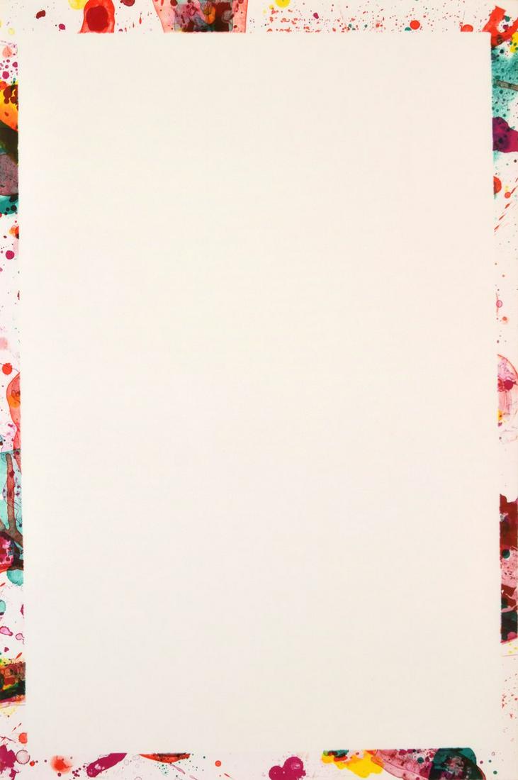 Sam Francis "Yunan (State 1)" Lithograph, Signed: Artist/Designer; Manufacturer: Sam Francis (1923-1994) Marking(s); notes: signed, marking(s); ed. 2/15; 1971 Country of origin; materials: American; lithograph on paper Dimensions (H, W, D): 42"h, 28.